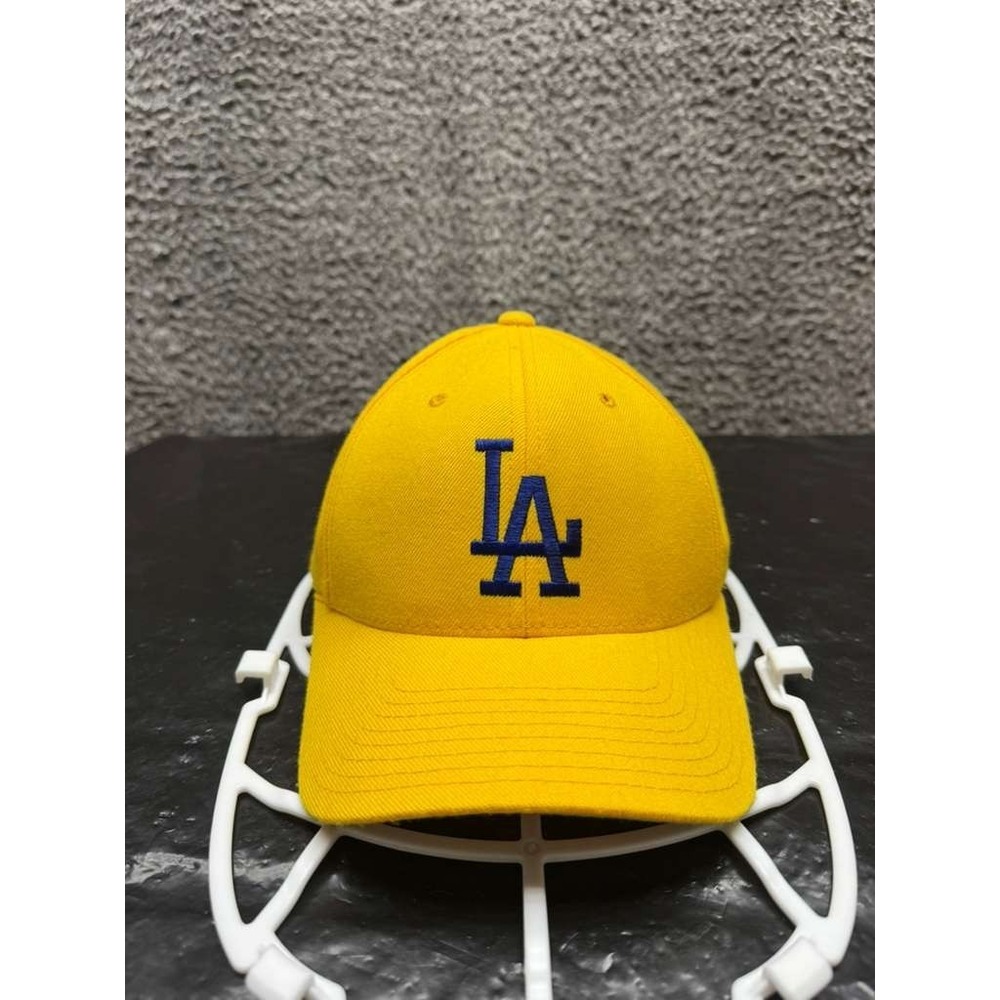 Vintage Starter Los Angeles‎ Dodgers MLB Snapback Hat Yellow Unisex One Size